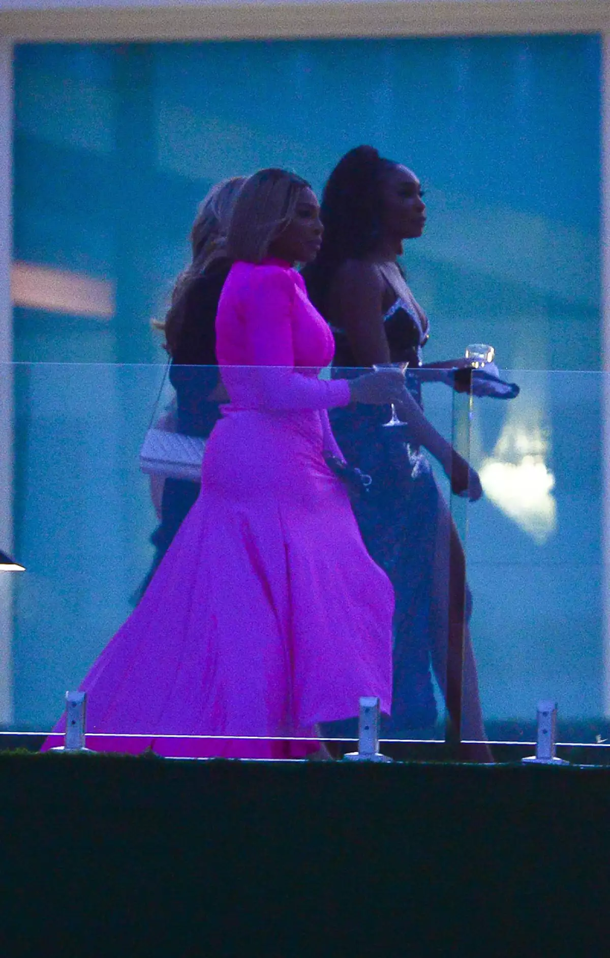 Serena y Venus Williams en la boda de Brooklyn Beckham