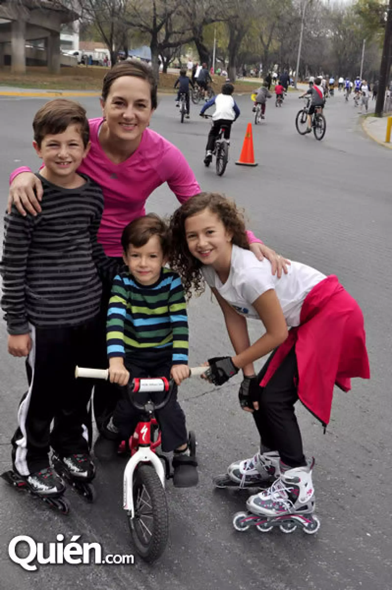 Rafael Paez,Mónica Paez,Andrés Paez y Ana Paula Paez