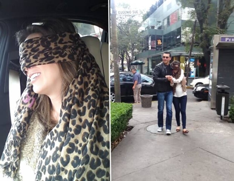 La sorpresa que Martín le tenía preparada era una camioneta para la nueva gran familia.