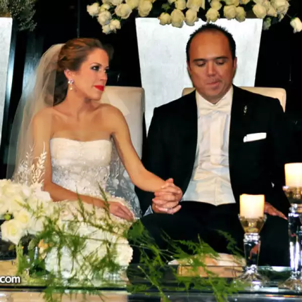 Boda de Carolina González y Bernardo Bichara Assad