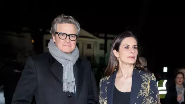 Colin Firth y Livia Giuggioli