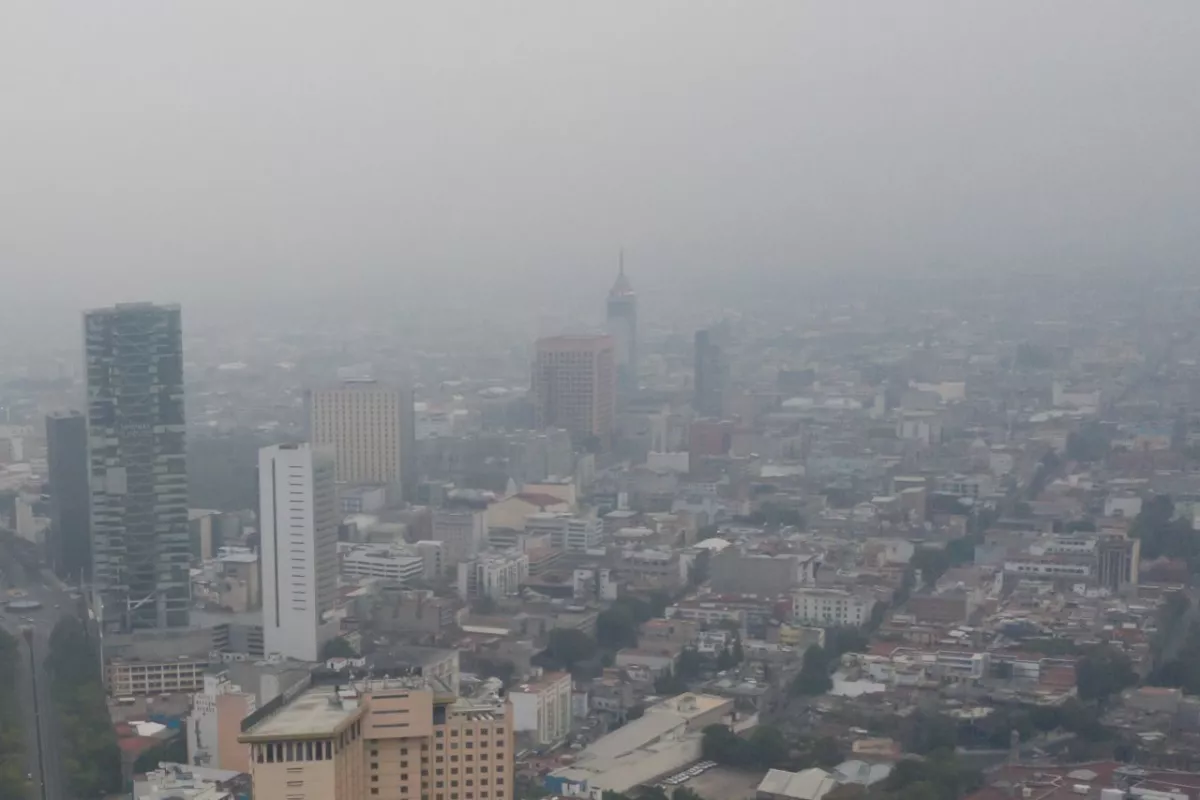 Para este jueves el el monitoreo de la Calidad de Aire de la Zona Metropolitana del Valle de México alcanzó un índice máximo de 104  lo que representa un alto nivel de contaminación.