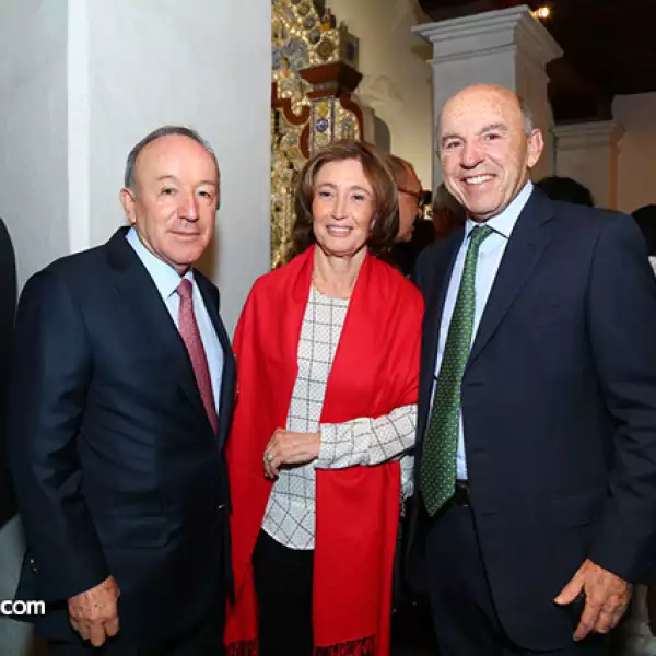 Roberto Alcántara, Leonor y Jaime Corredor
