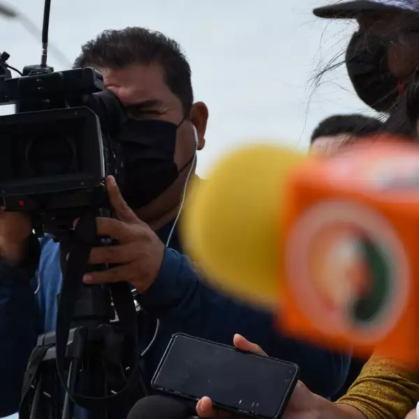 Periodistas protestan por los asesinatos de colegas 