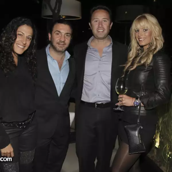 Becky y Jack Helfon, Sergio de Anda y Carolina Rodríguez