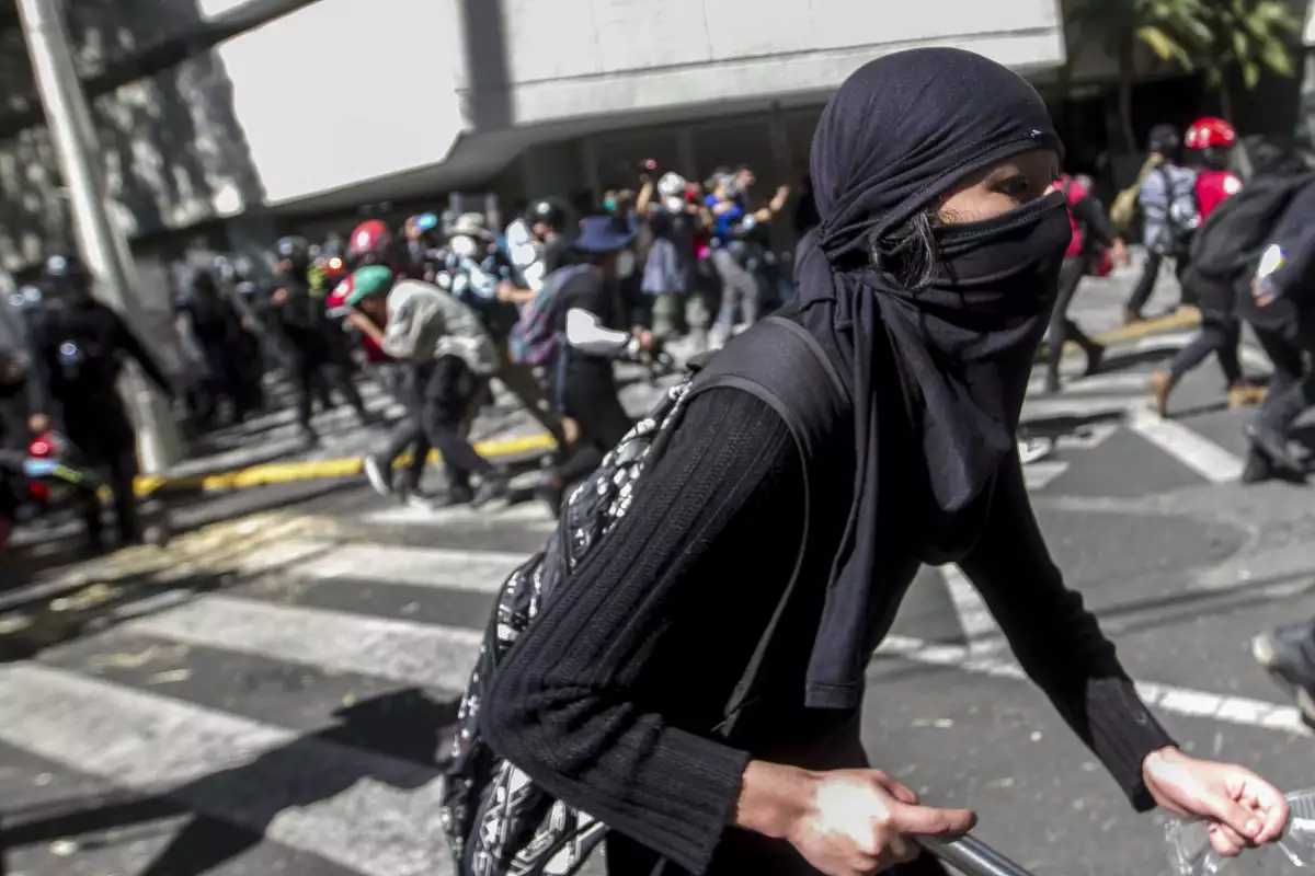 Protesta por el asesinato de Giovanni López