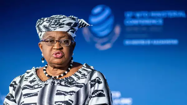 (La directora general de la Organización Mundial del Comercio (OMC), Ngozi Okonjo-Iweala)