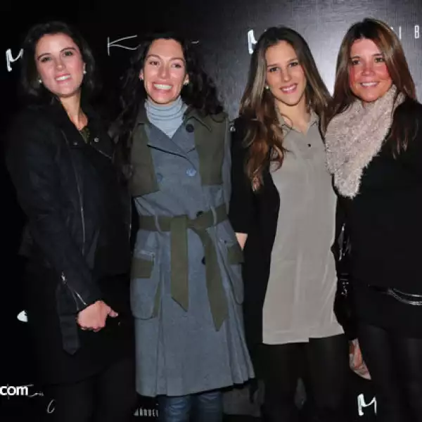 Rocío Durand,Adriana Marín,Paulina Cabeza y Lucero Lebrija