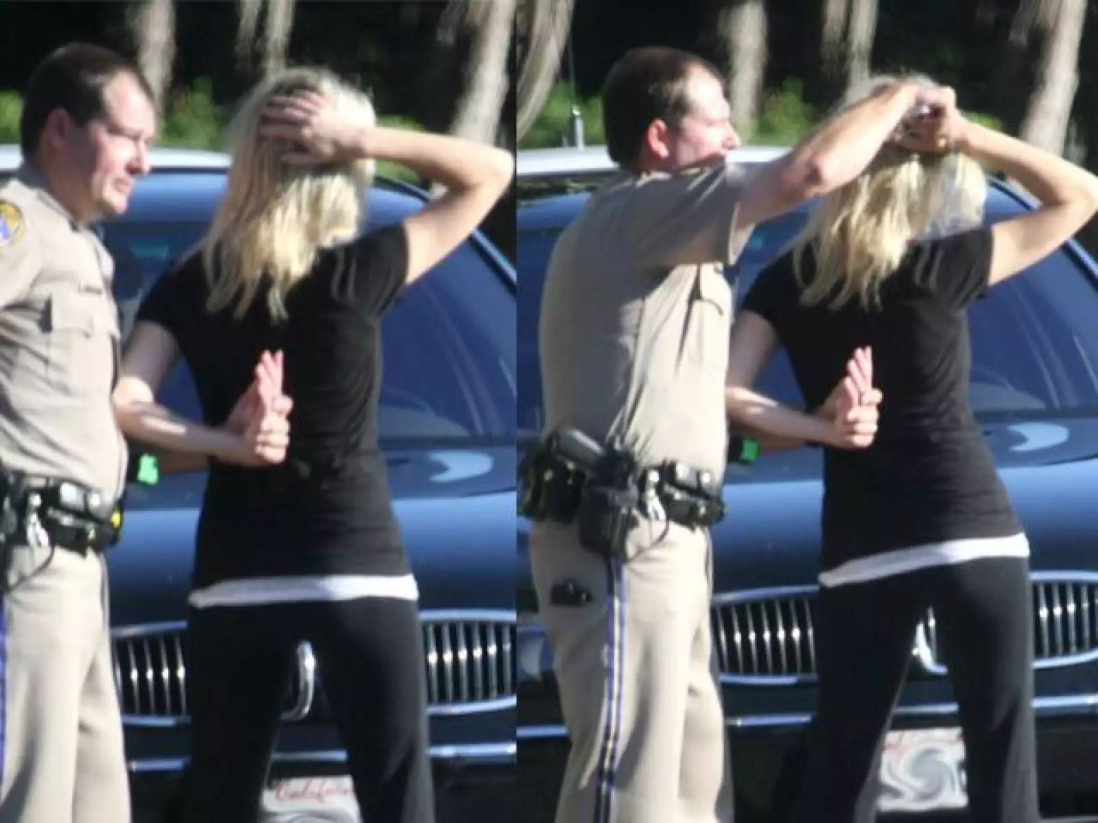 Pero este nunca llegó, en cambio, sí lo hicieron las esposas.