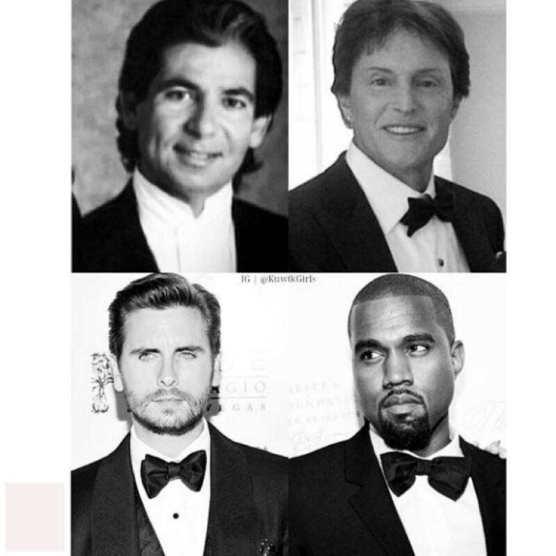 Robert, Bruce, Scott y Kanye.