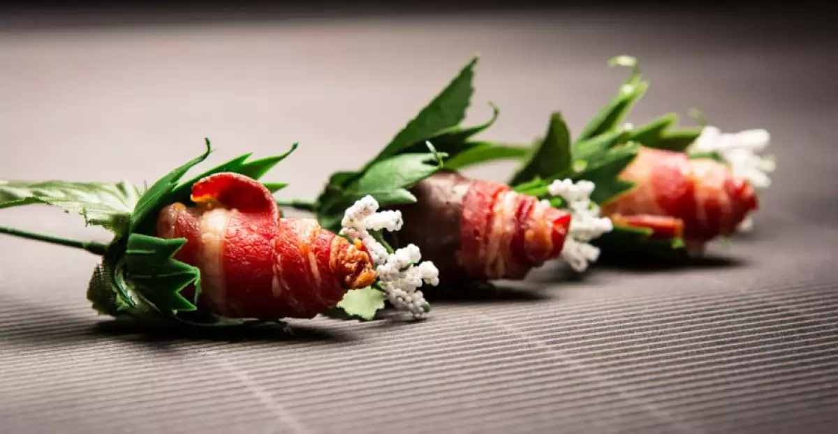 Rosas con chocolate