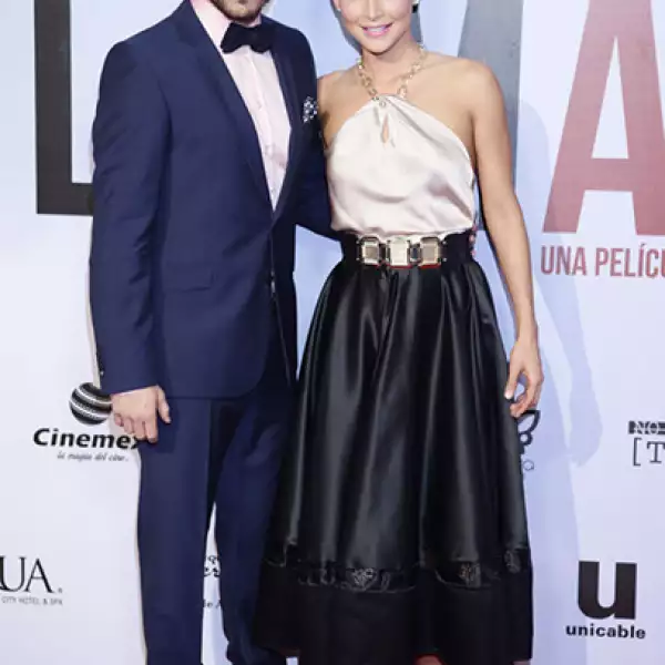 Sebastián Caisedo y Carmen Villalobos
