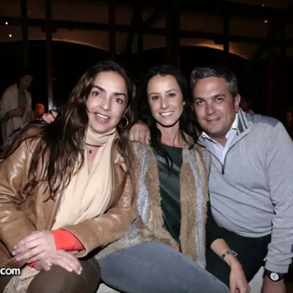 Laura Díaz, Mane Vega y Eduardo Riva