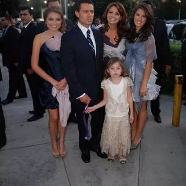 Sofía Castro,Regina Castro,Enrique Peña Nieto,Angélica Rivera,Paulina Peña