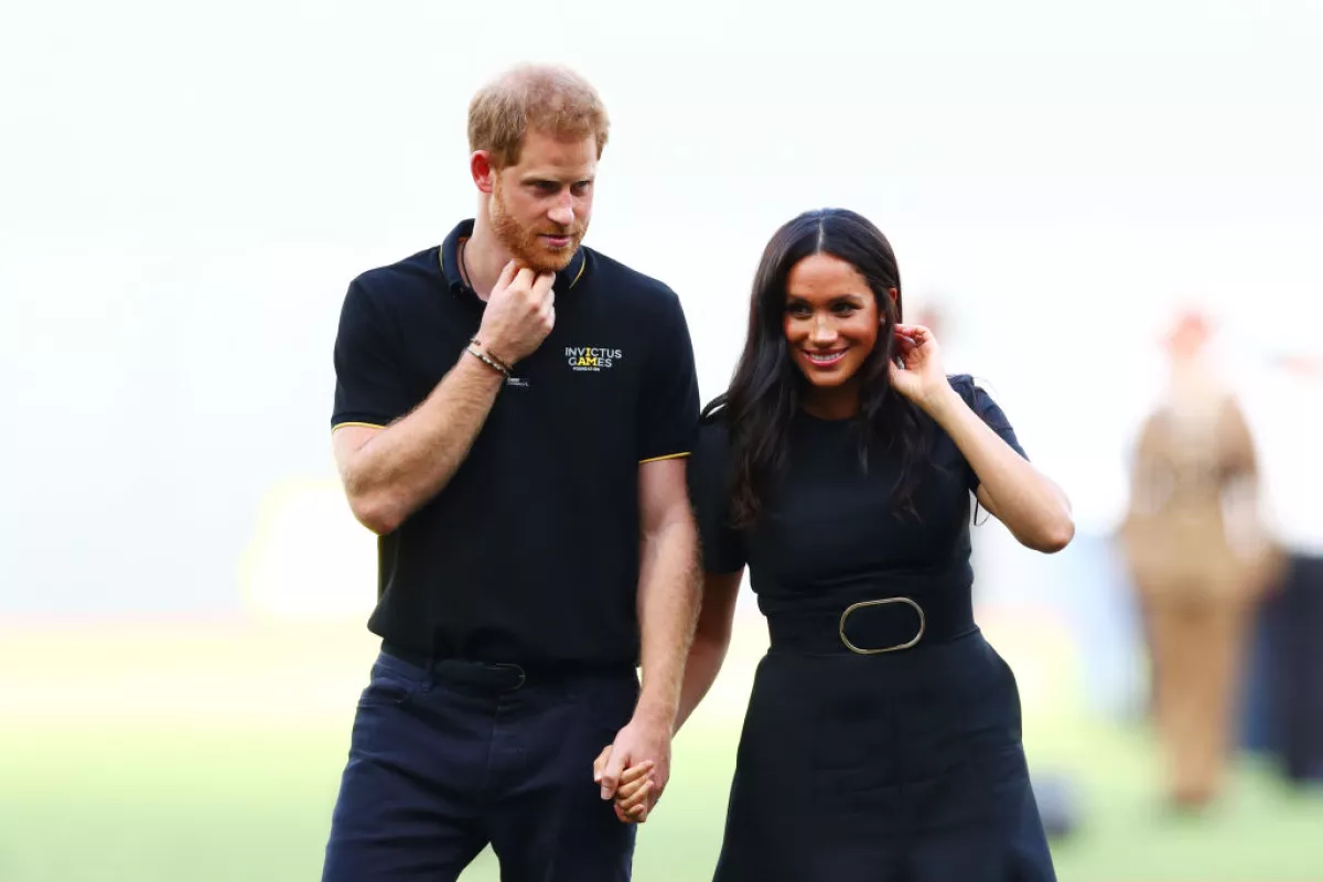 Meghan Markle y el príncipe Harry