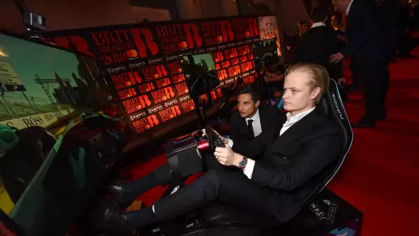 Formula E Simulators At The BRIT Awards 2018 After-Party