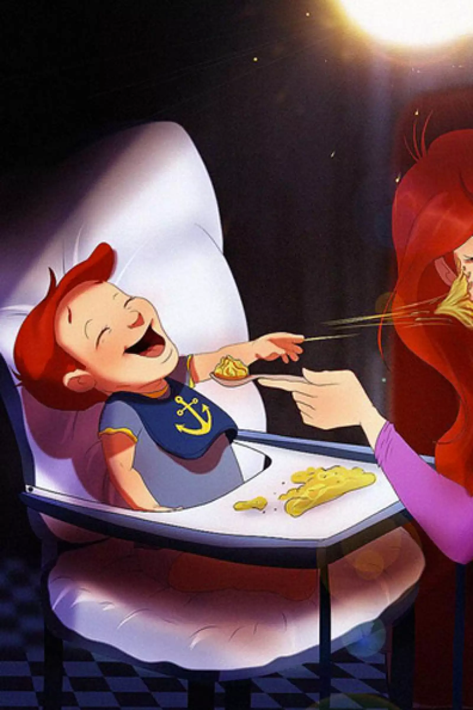 Ariel Winter en Yousef Al-Jasmi.