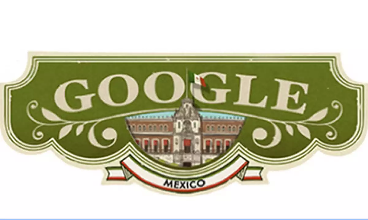 Google se sumó al festejo de las fiestas patrias en México. (Foto: Cortesía Google)