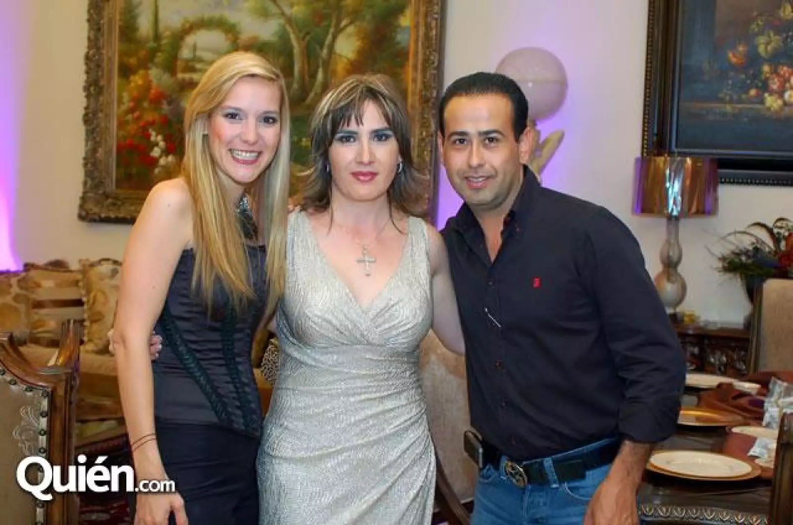 Paty Garza de Pen%u0303a,Vero Puente y Marco Antonio Pen%u0303a