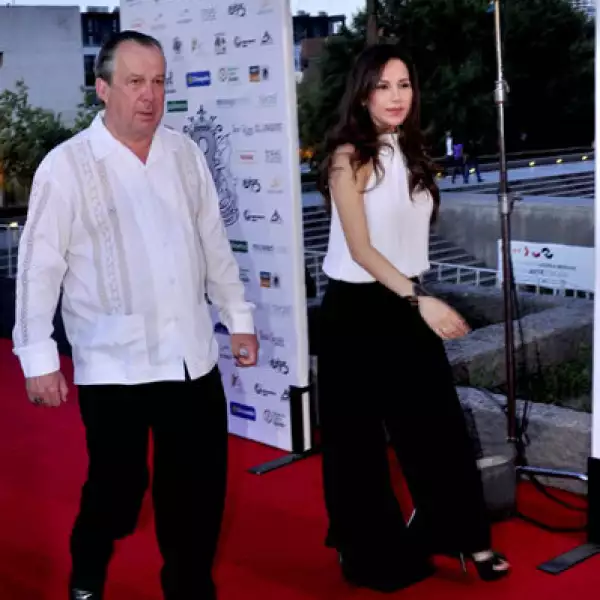 Mauricio Fernández y Aleida Ortega