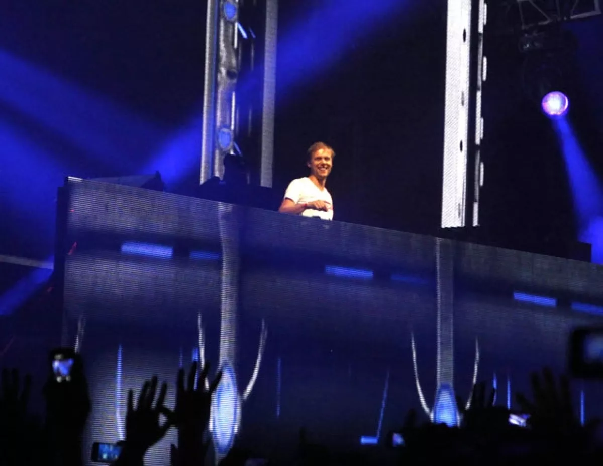 La Arena Ciudad de México fue testigo del talento de Armin Van Buuren.