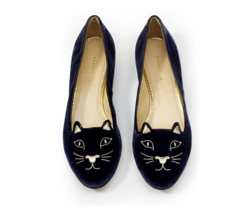 Charlotte Olympia kitty flats