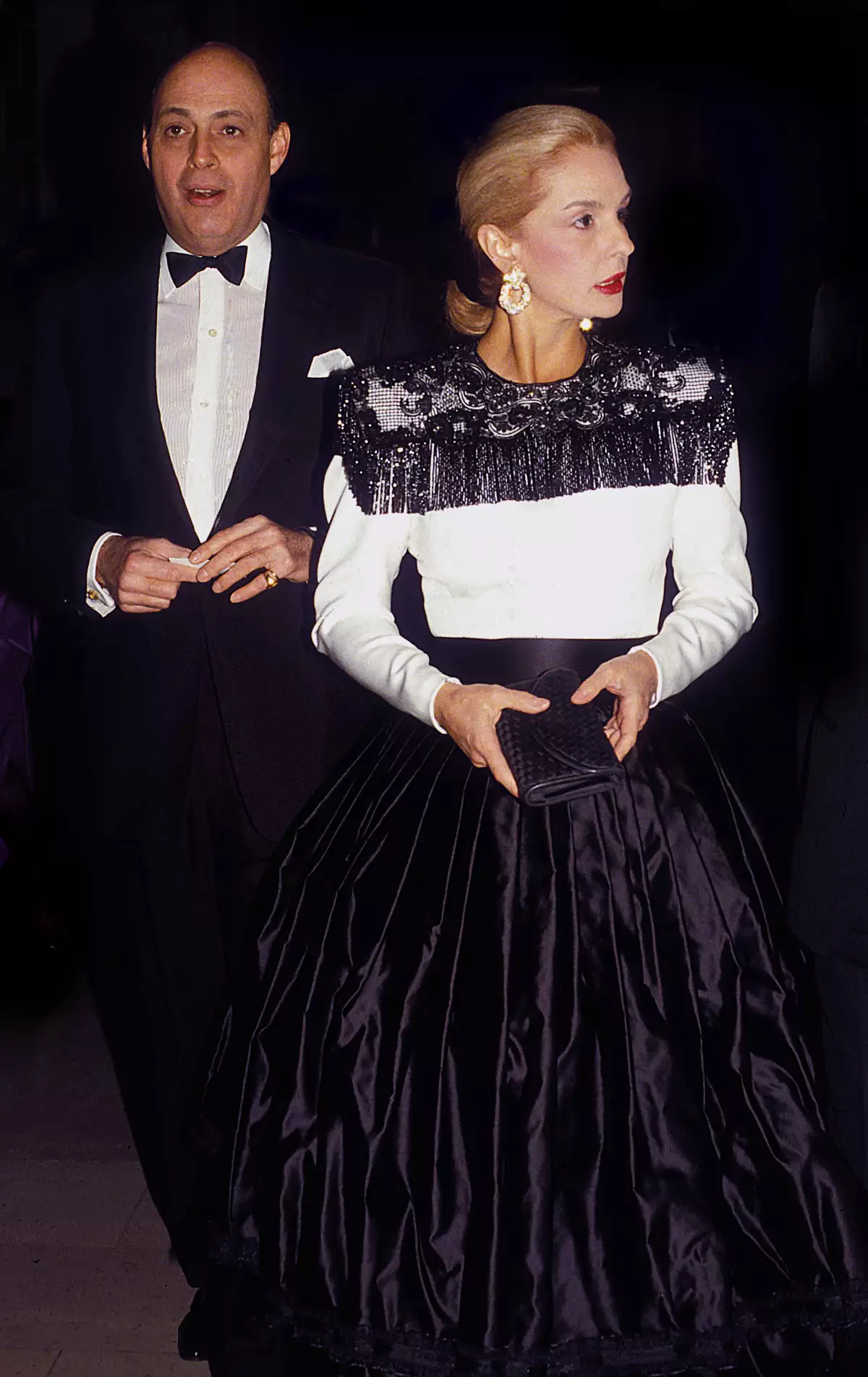 Reinaldo & Carolina Herrera At The Spanish Institute Gala