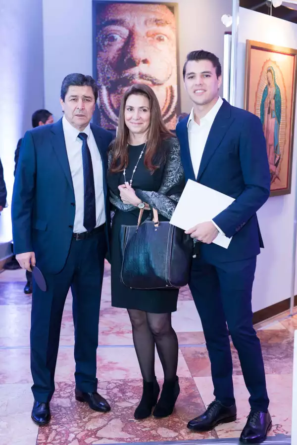 Luis Fernando Tena Garduño, Rocío Alonso y Fernando Tena Alonso