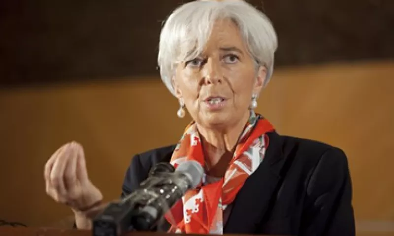 La jefa del FMI, Christine Lagarde, dijo que al directorio del organismo le preocupa el contagio de la crisis. (Foto: Reuters)
