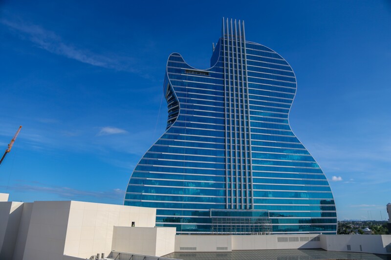 hotel hard rock guitarra