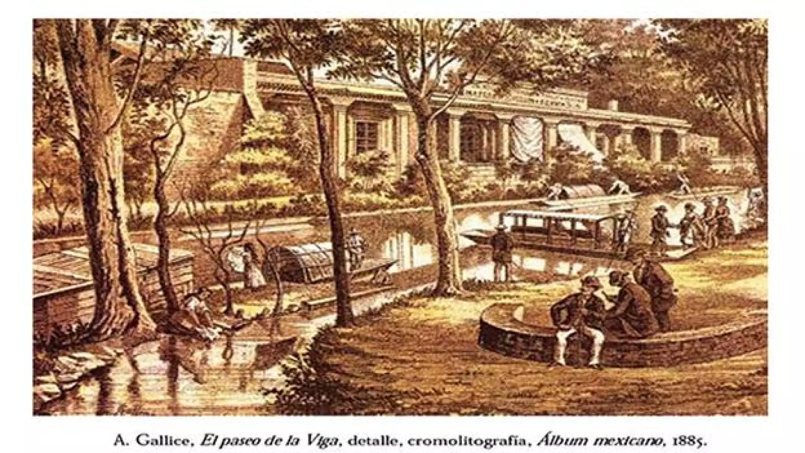 postal paseo de la viga