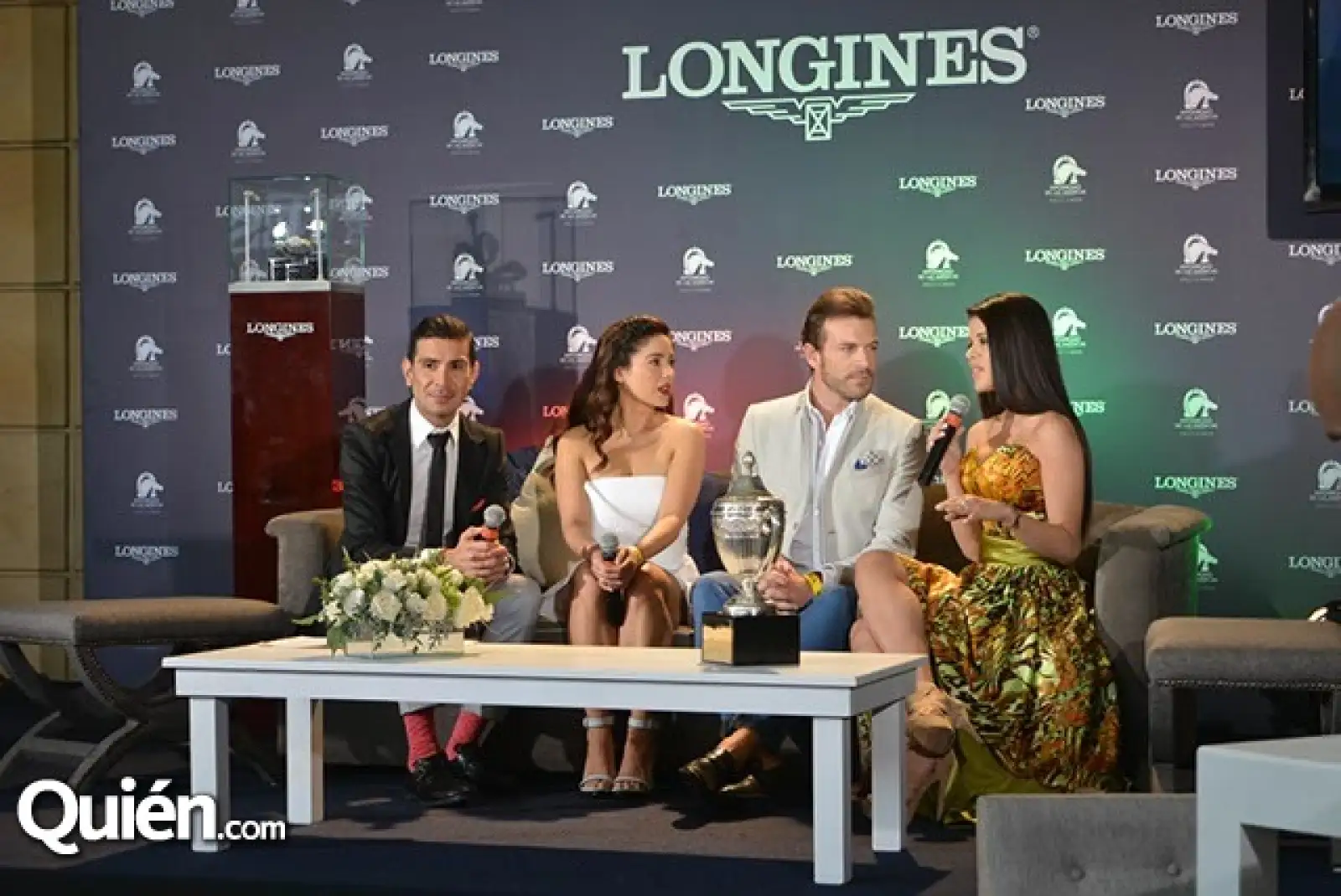 Ignacio Serna,Mimi Morales,Fernando Zermeño y Gianna Sierra.
