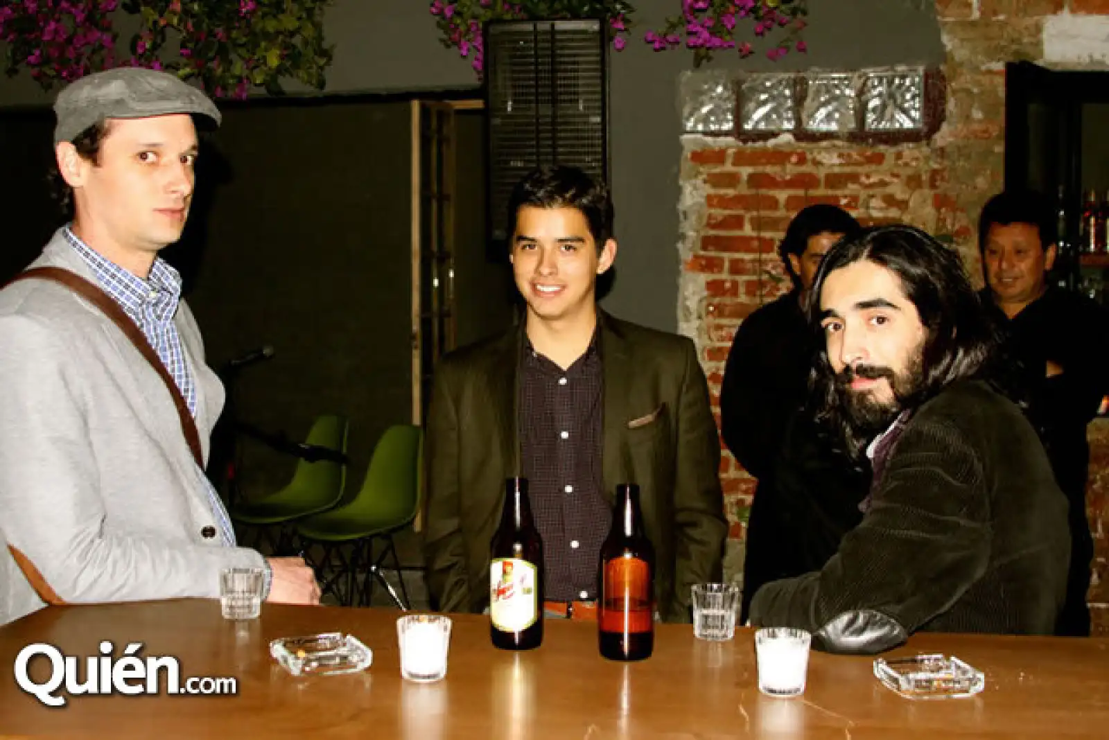 Alfredo Deffis, Obed Calixto y Carlos Alegre