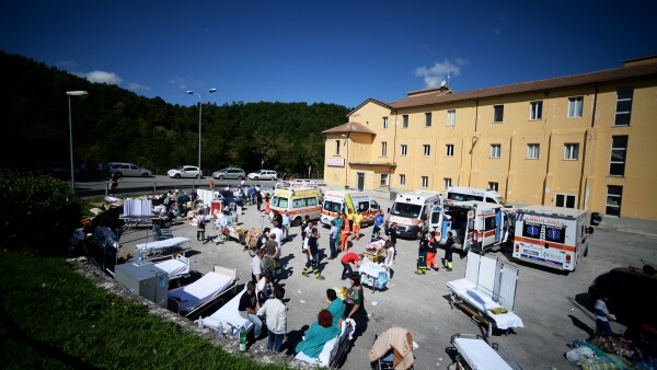 Sismo en Norcia, Italia
