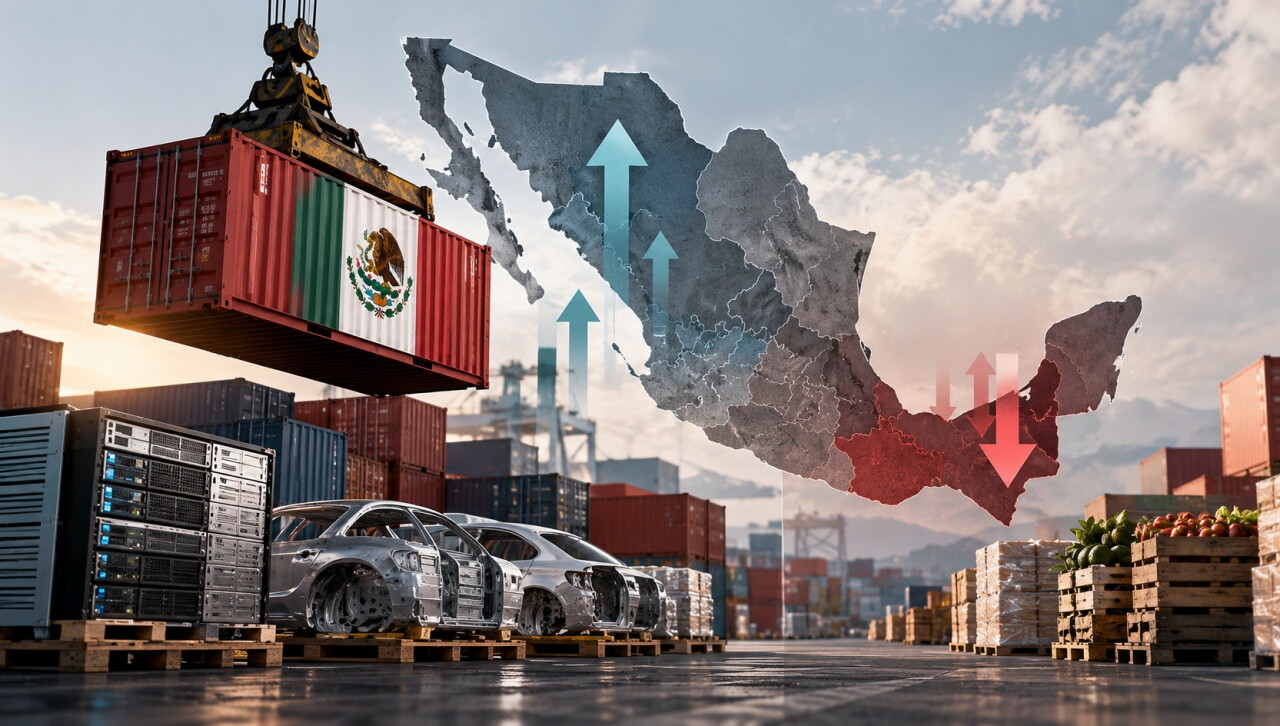 México vive un boom exportador, pero no todos los estados son ganadores