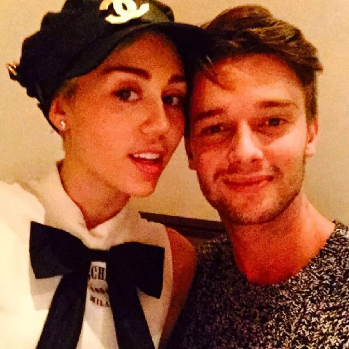 Patrick se nombró "el hombre más afortunado del mundo".