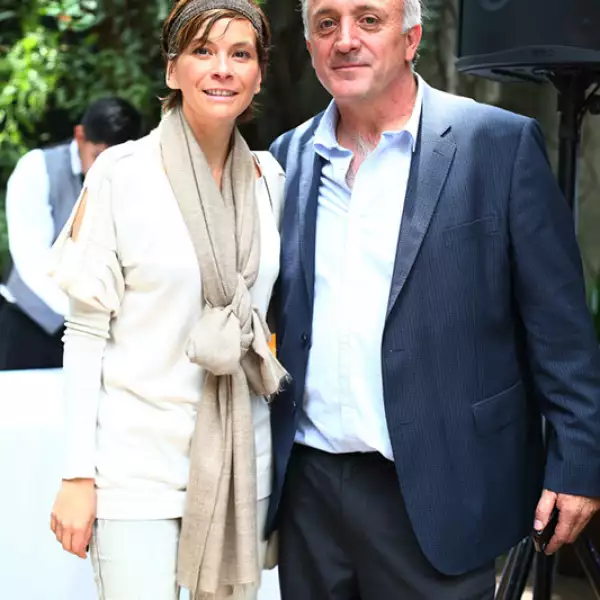 Winda Berkowitz y Carlos Aguilar