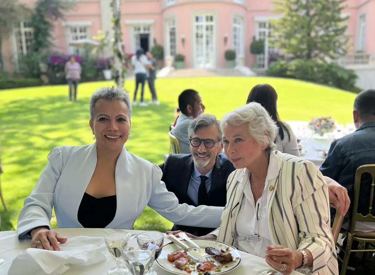Salma Luévano y Olga Sánchez Cordero