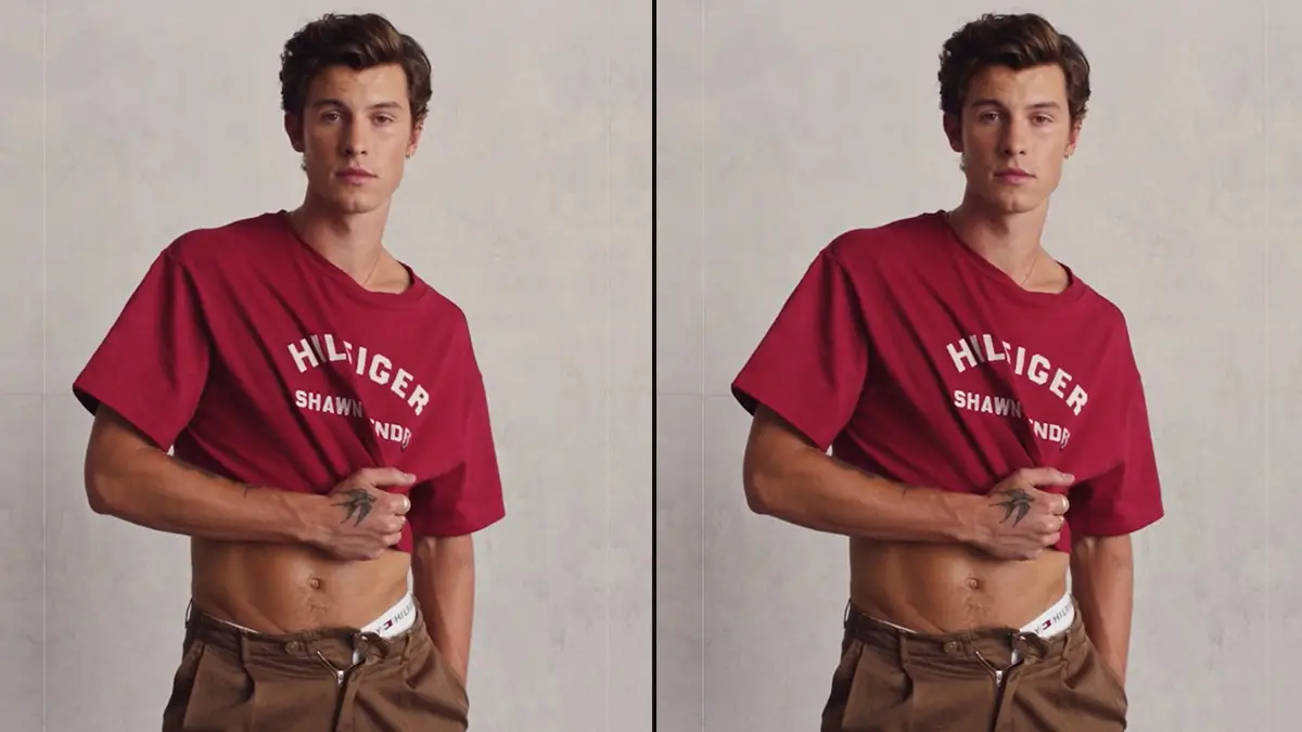 Shawn Mendes crop top