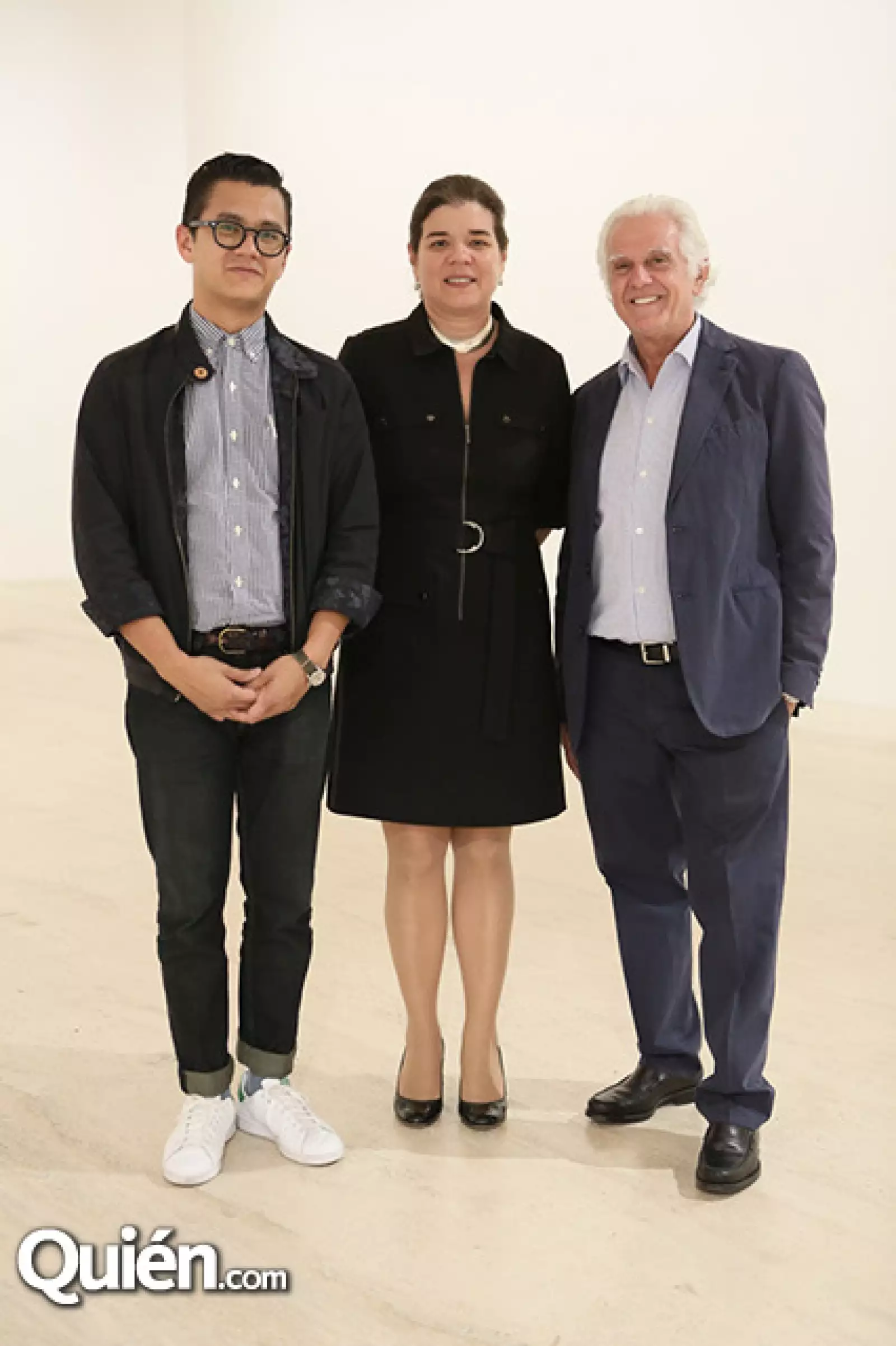 José Esàrza Chong Cuy, Sonya Santos y Maurice Marciano