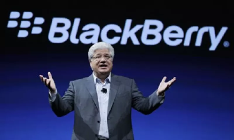Barbara Stymiest encabeza la carrera para reemplazar a Mike Lazaridis (en la imagen) y Jim Balsillie en la presidencia. (Foto: Reuters)