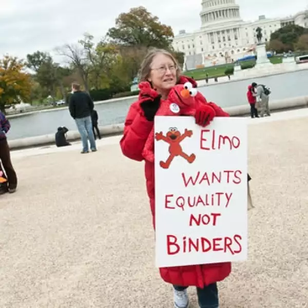 Los muppets marchan en Washington