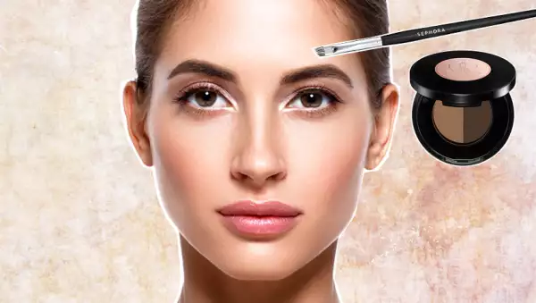 Sephora Collection Pro Angled Liner y Anastasia Brow Powder Duo en tono Brunette