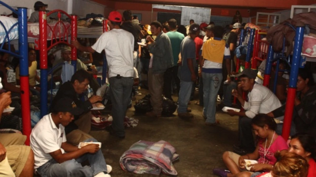 albergue migrantes Lechería