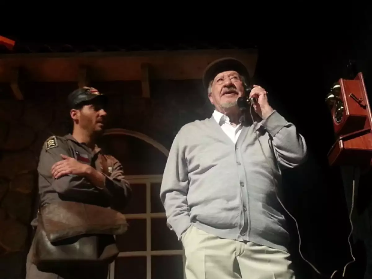 Erick Elías e Ignacio López Tarso.