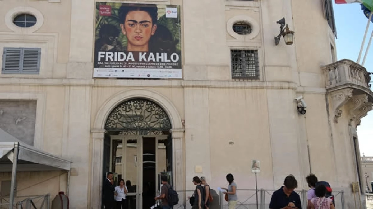Frida Kahlo en Roma, exposición