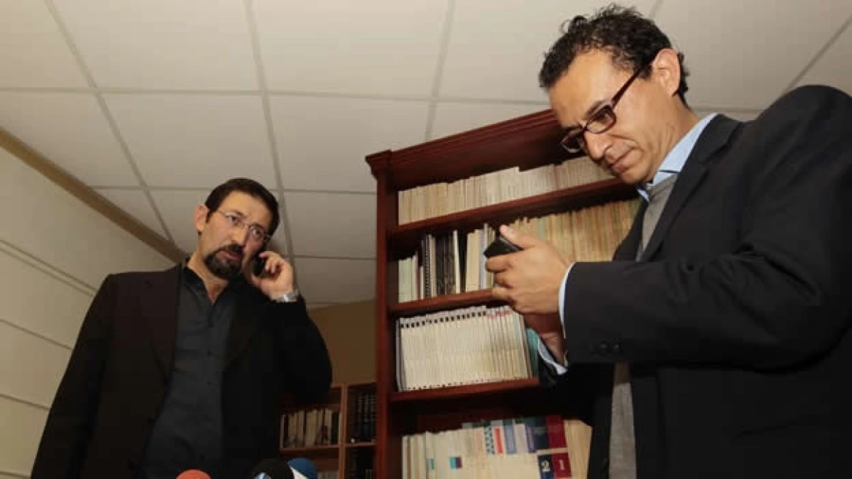 Juan Carlos Calderón y Christian Zurita