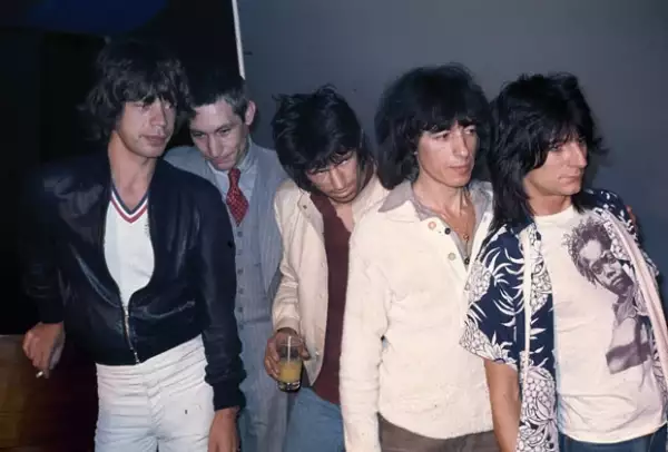 Mick Jagger, Charlie Watts, Keith Richards, Bill Wyman y Ron Wood.