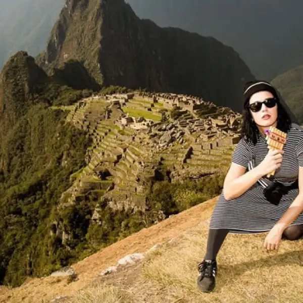 Machu Picchu girl! Kay Perry disfrutó de unos divertidos días en Perú.