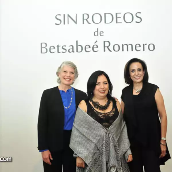 Myriam Vachez, Betsabeé Romero y Olga Ramírez